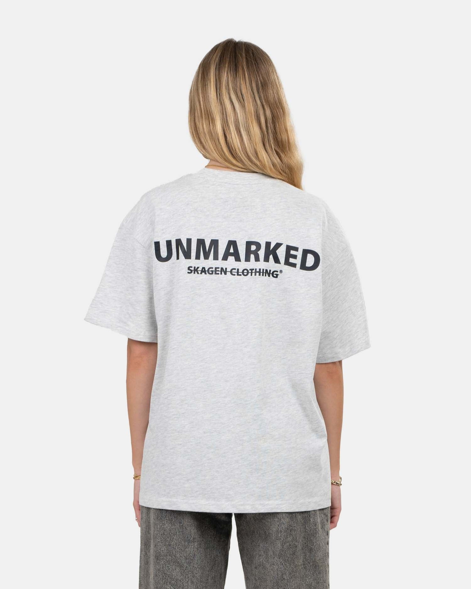 UNMARKED T-shirt Grey | Skagen - clothing.dk